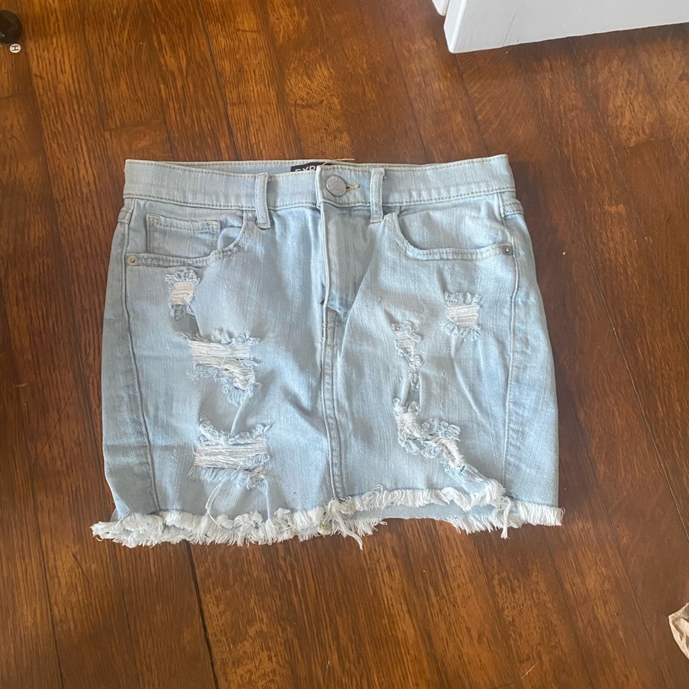 Denim skirt